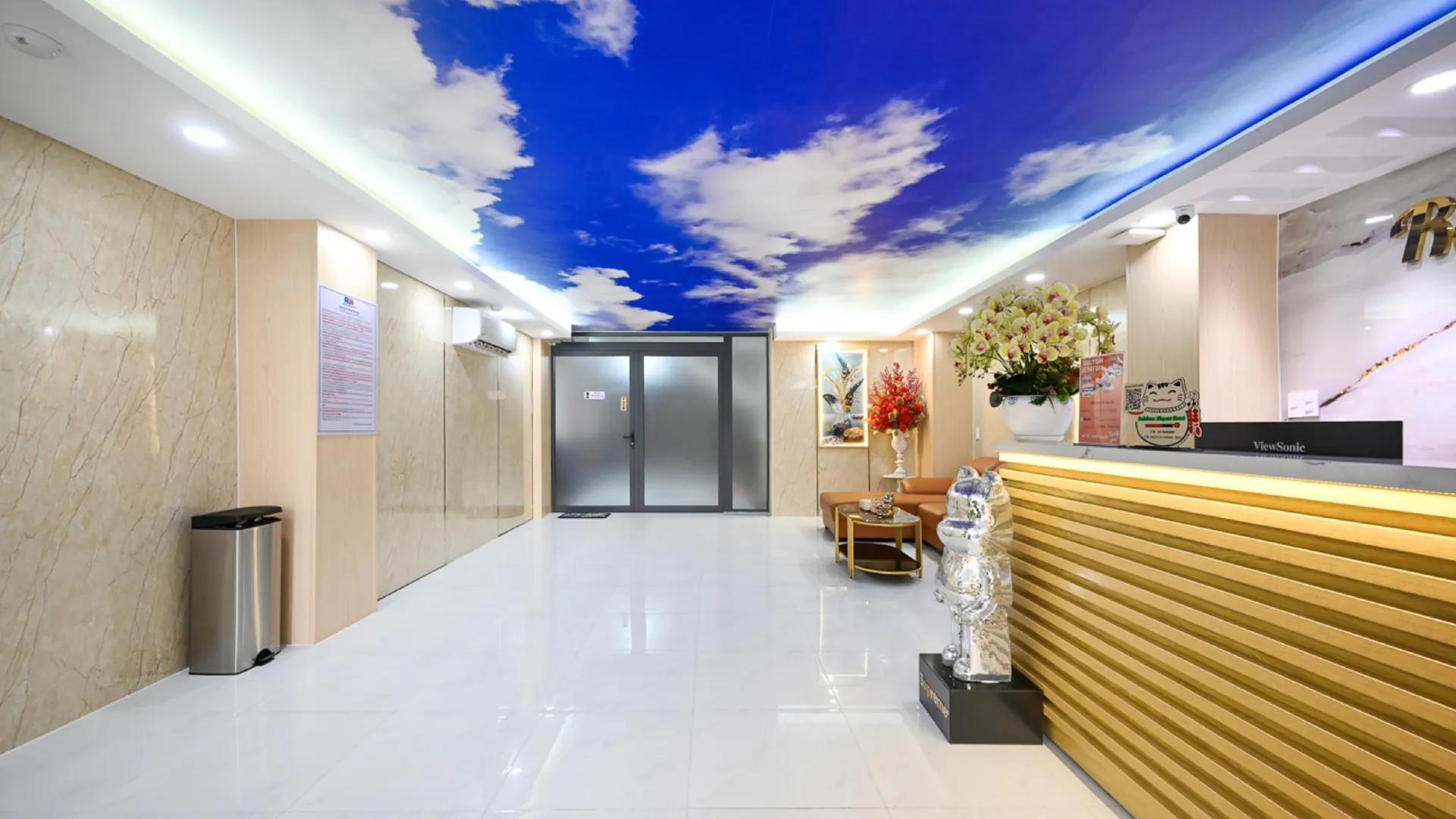 호치민 레인보우 에어포트 호텔 3성급 호텔 전망