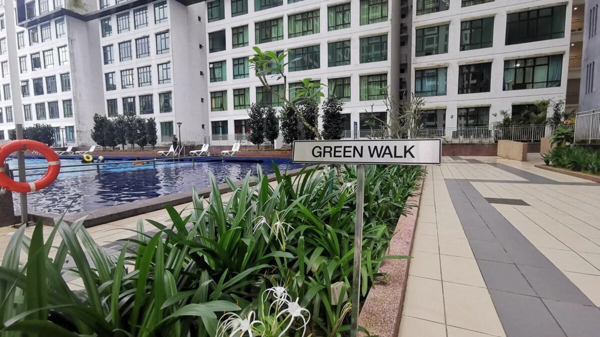 조호바루 / 조호르바루 캠바스의 프라이빗 하우스 (764m², 침실 2개, 프라이빗 욕실 2개) 3성급 싱글룸 전망