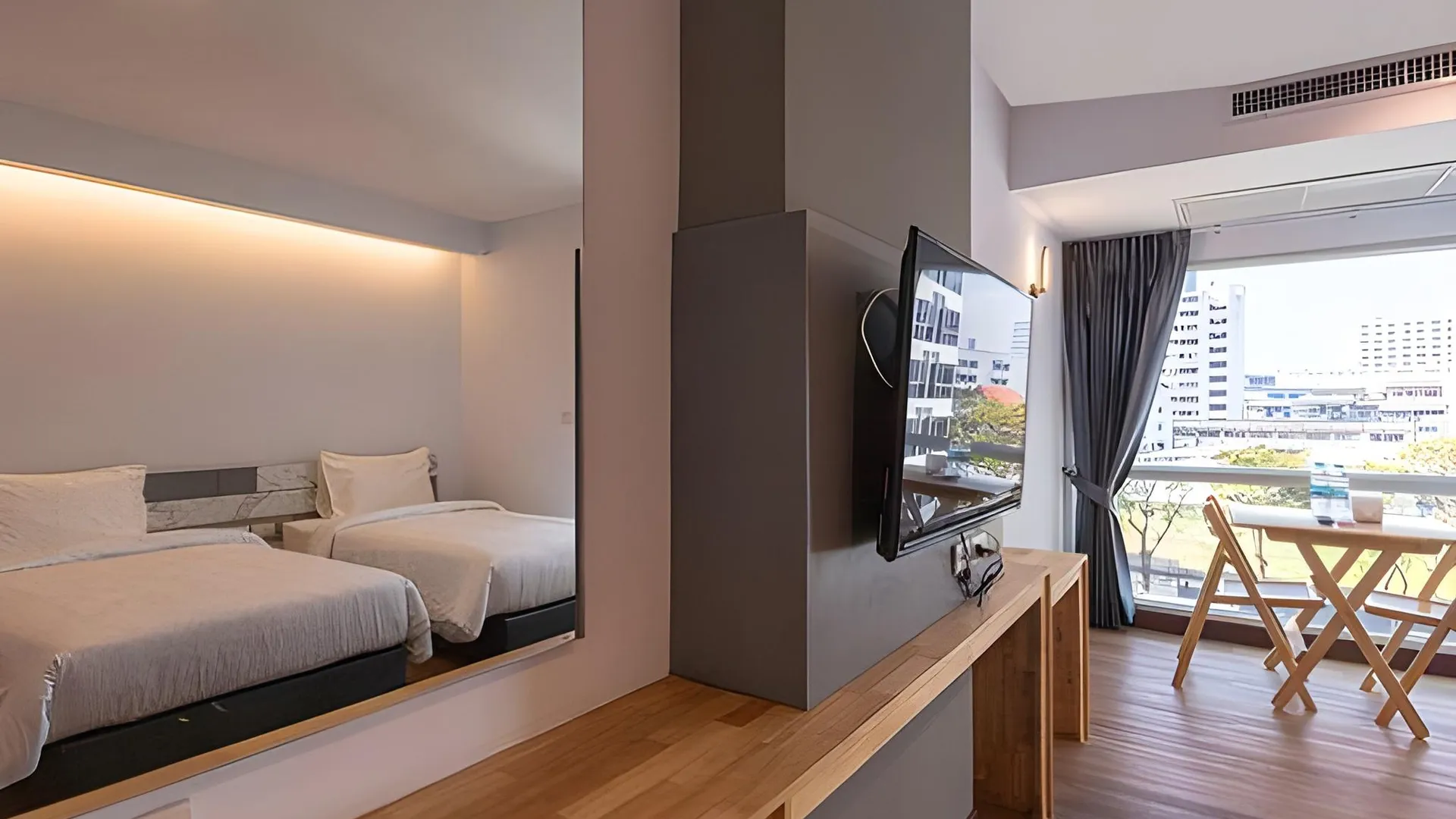 방콕 더 키 포인트 호텔 3성급 호텔 전망