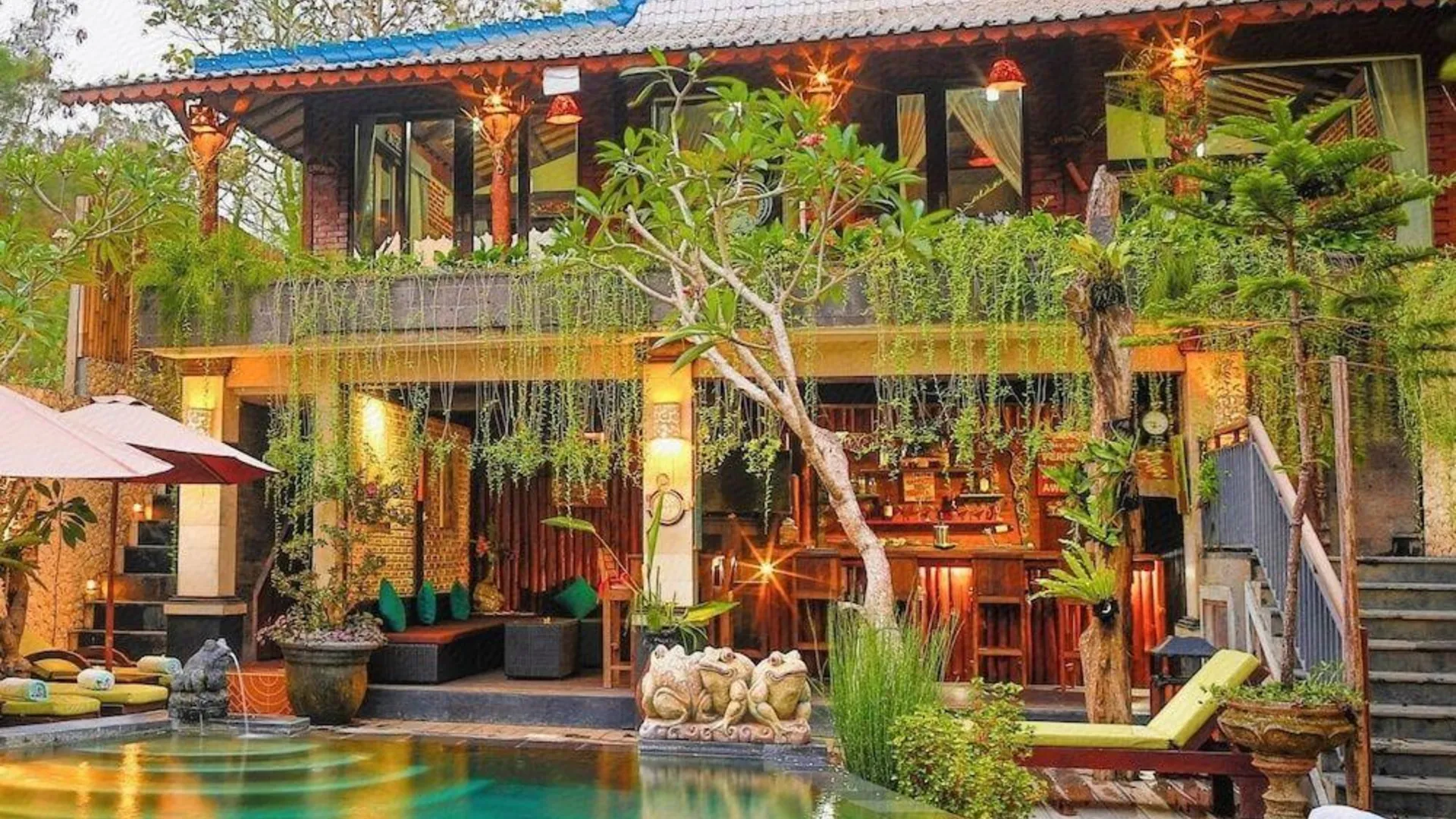 발리 KTS 발리니즈 빌라 호텔 객실