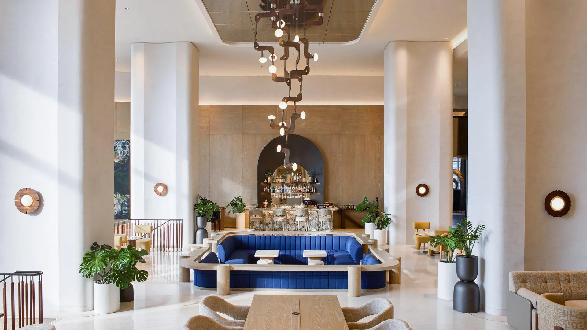 방콕 센타라 그랜드 앳 센트럴 월드 호텔 5성급 호텔 로비