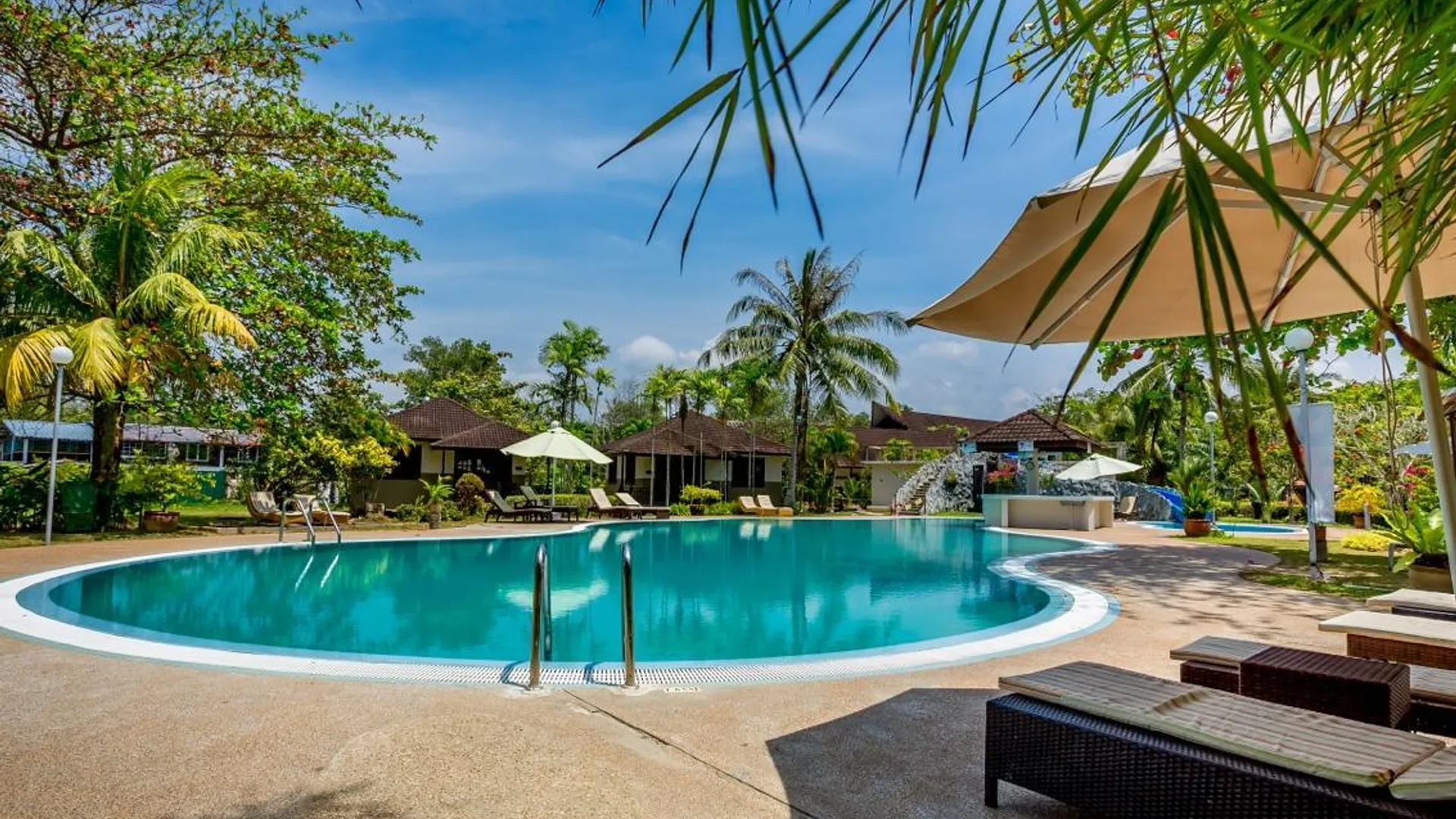 코타키나발루 베링기스 비치 리조트 앤 스파 4성급 호텔 로비