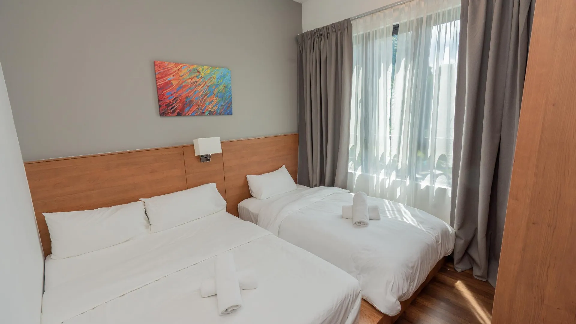 이포 탐분의 아파트먼트 (100m², 침실 3개, 프라이빗 욕실 2개) 4성급 싱글룸 스위트룸