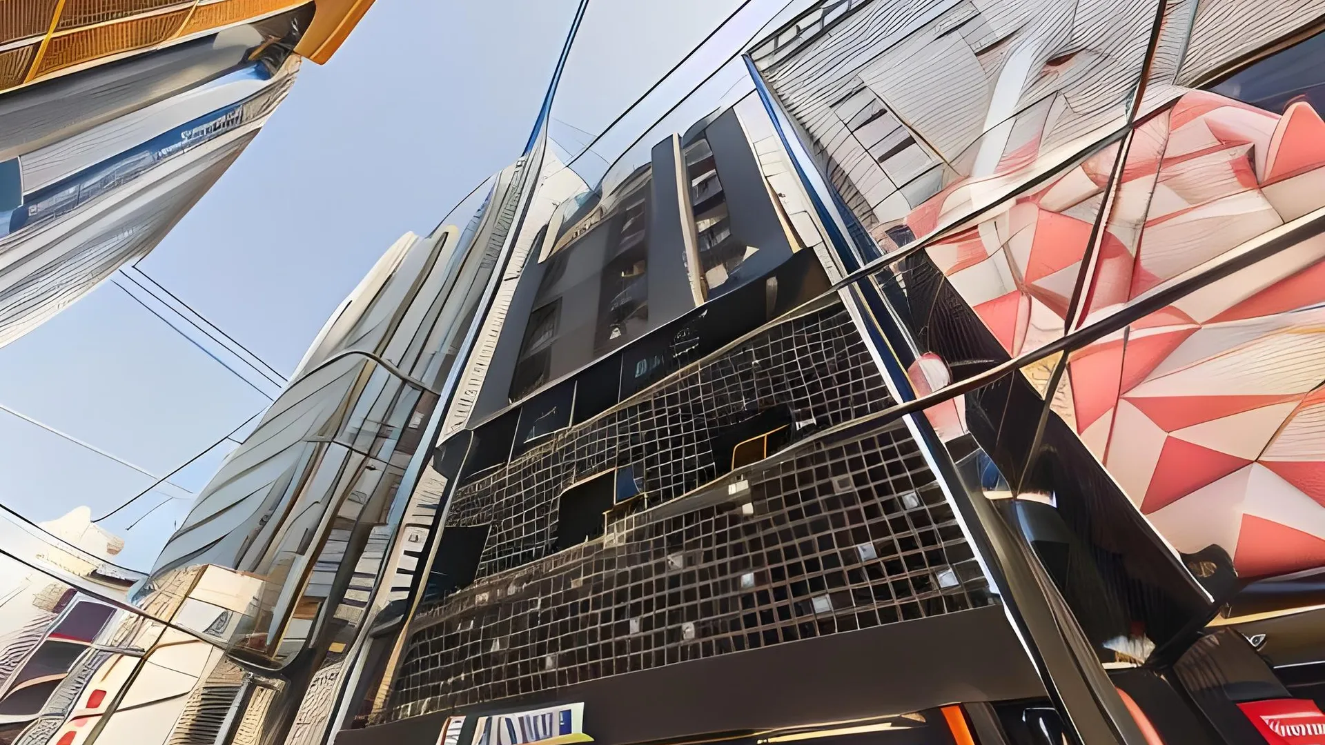 서울 신촌 URBAN HOTEL&PLAY 3성급 호텔 외관