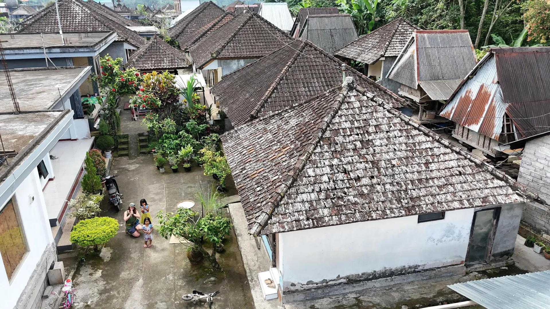 발리 아니쉬 홈스테이 1성급 호텔 전망