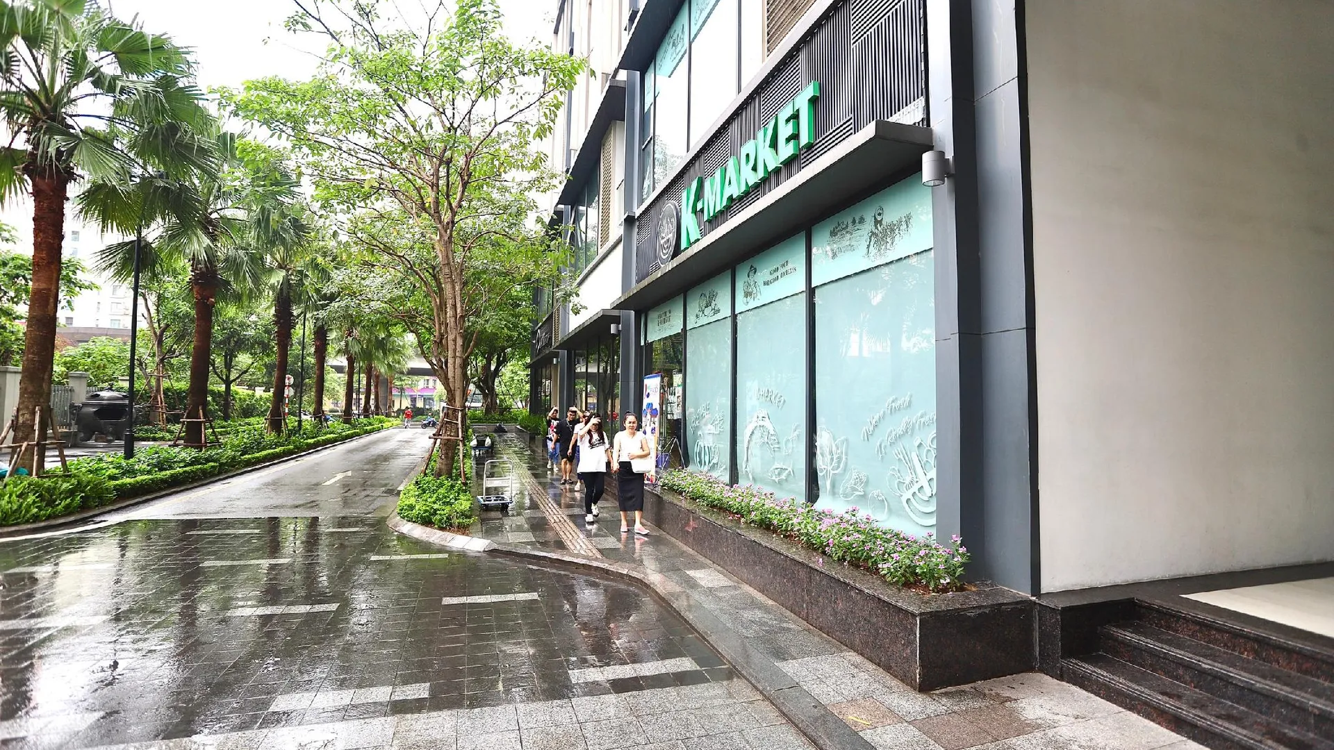 하노이 미딘의 아파트먼트 (72m², 침실 2개, 프라이빗 욕실 2개) 5성급 싱글룸 객실