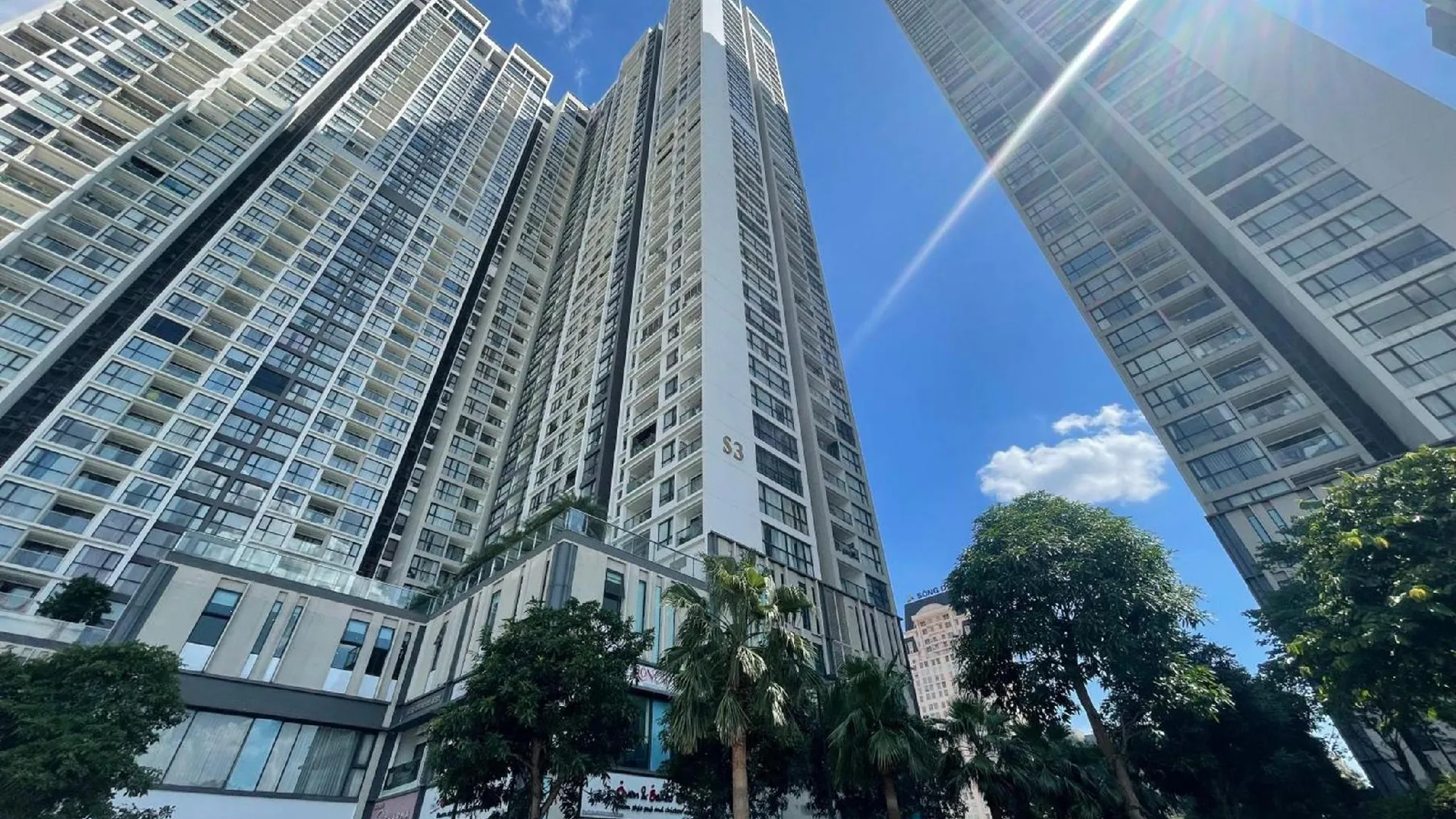 하노이 미딘의 아파트먼트 (72m², 침실 2개, 프라이빗 욕실 2개) 4성급 싱글룸 부대시설