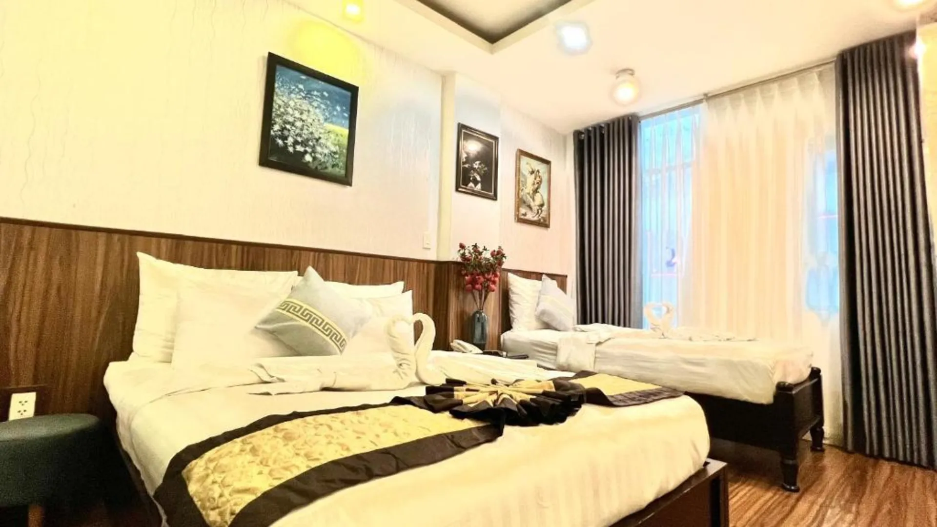 호치민 DDA 호텔 - 부이 비엔 워킹 스트리트 3성급 호텔 외관