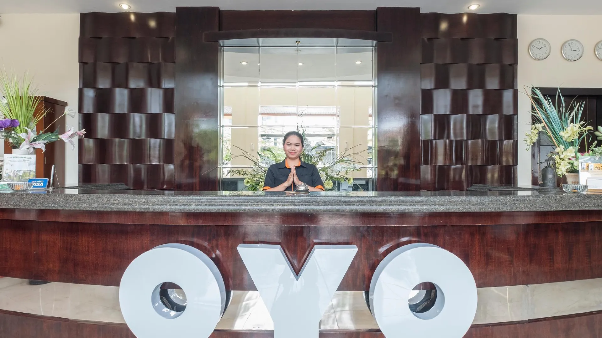 마카사르 오요 424 아시아 호텔 2성급 호텔 레스토랑