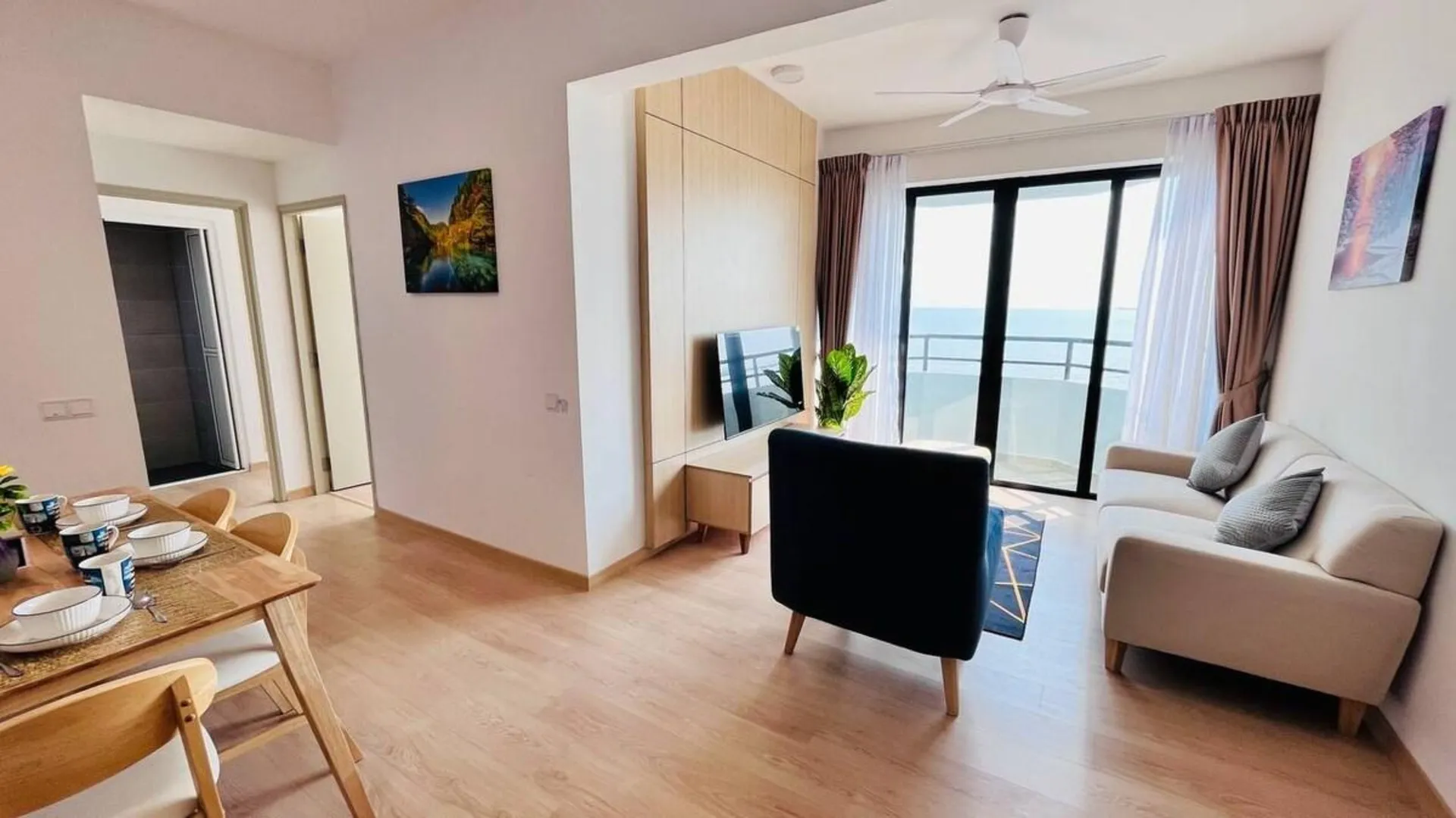 말라카 탄중 클링의 프라이빗 하우스 (1000m², 침실 2개, 프라이빗 욕실 2개) 4성급 싱글룸 로비