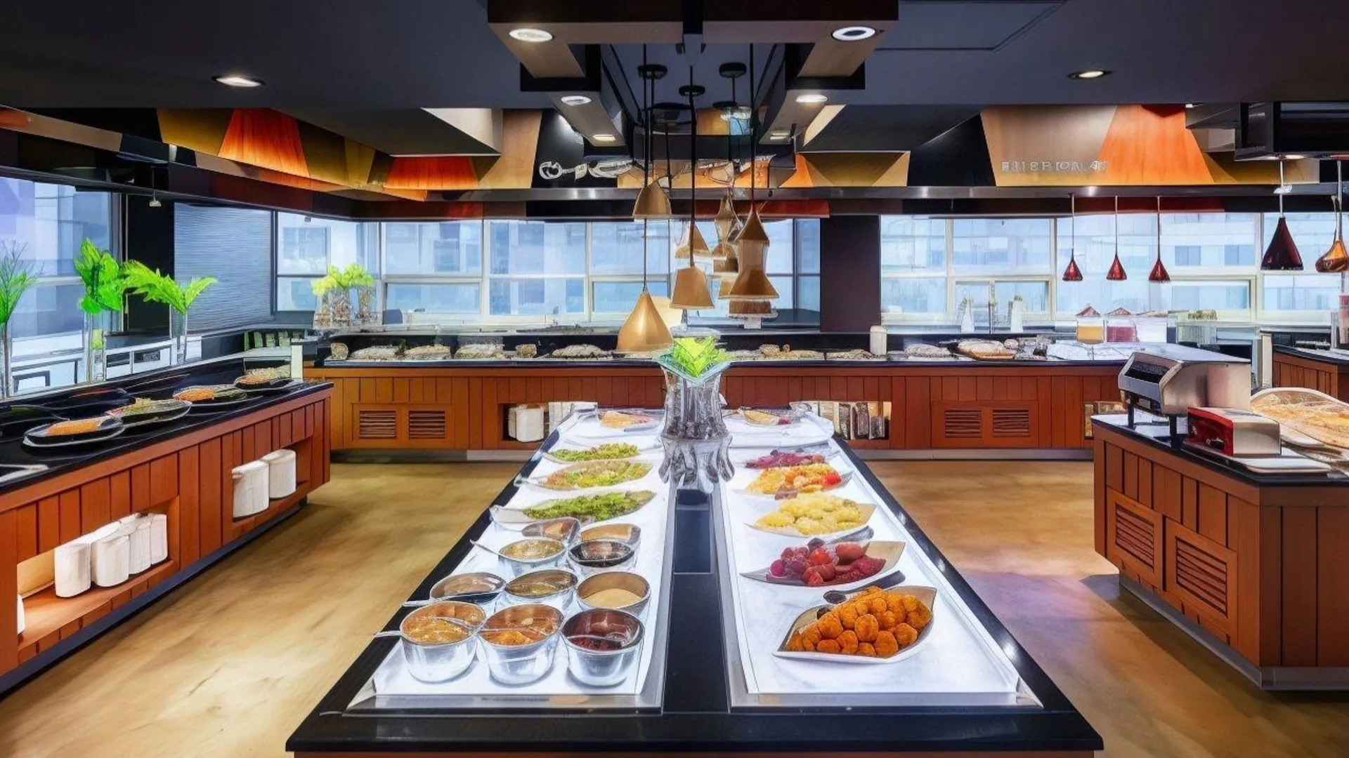 서울 호텔 베르누이 서울 4성급 호텔 레스토랑