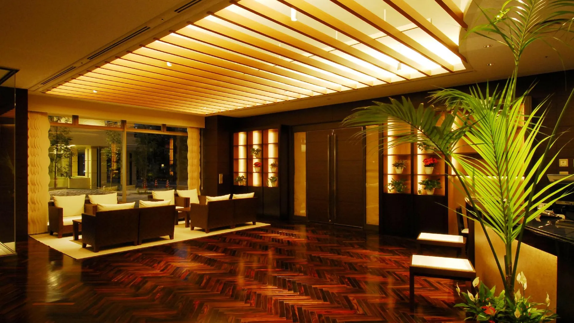 후쿠오카 호텔 텐진 플레이스 4성급 호텔 로비