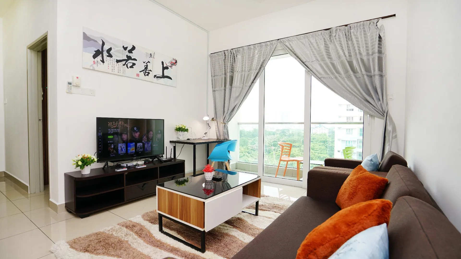 조호바루 / 조호르바루 라킨의 아파트먼트 (850m², 침실 2개, 프라이빗 욕실 2개) 4성급 싱글룸 객실