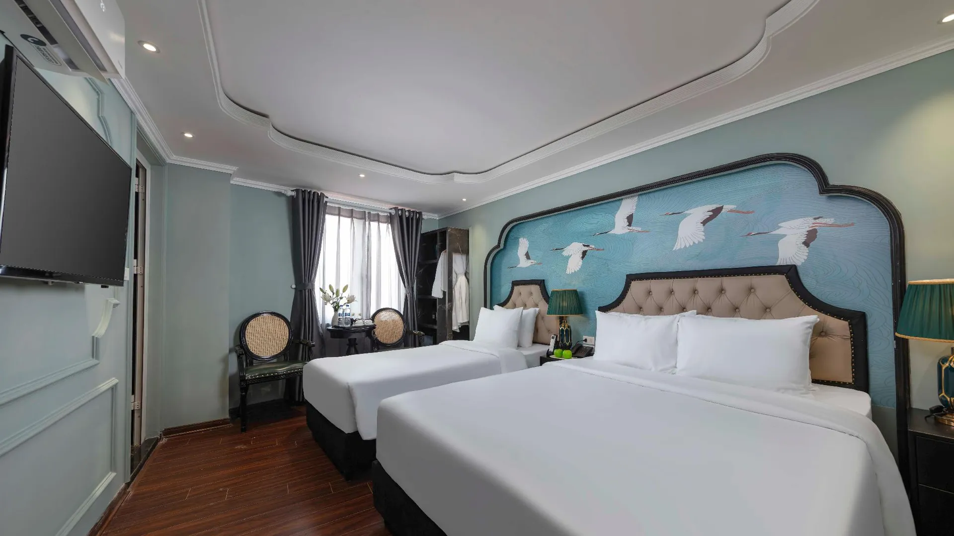 하노이 마델리스 센트럴 그랜드 호텔 4성급 호텔 스위트룸