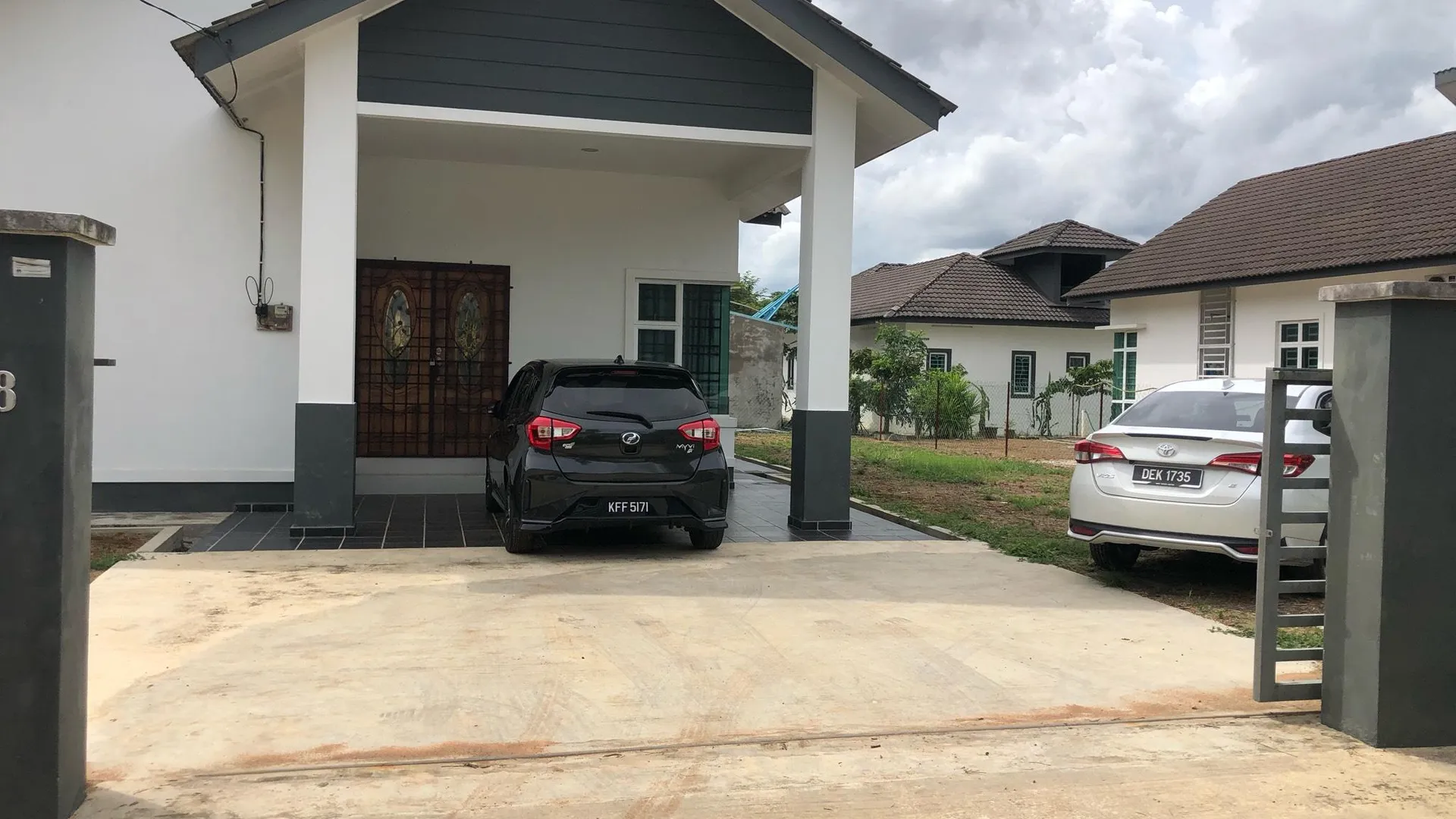 타나 메라 풀라이 촌동의 방갈로 (130m², 침실 3개, 프라이빗 욕실 2개) 2성급 게스트하우스 전망