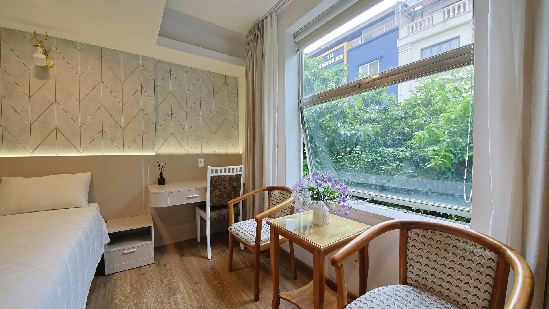 호치민 다오지아 2 호텔 아파트먼트-셀프 체크인 1성급 호텔 스위트룸