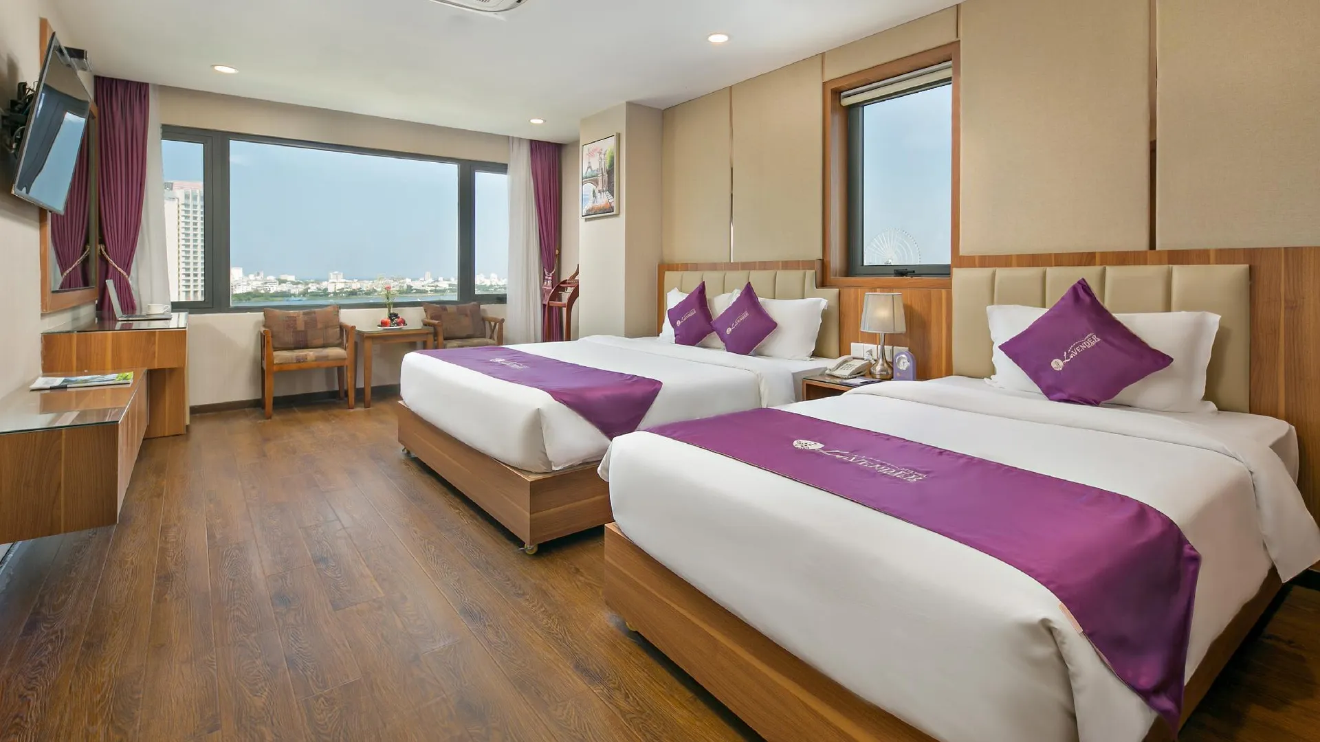 다낭 라벤더 리버사이드 호텔 4성급 호텔 스위트룸