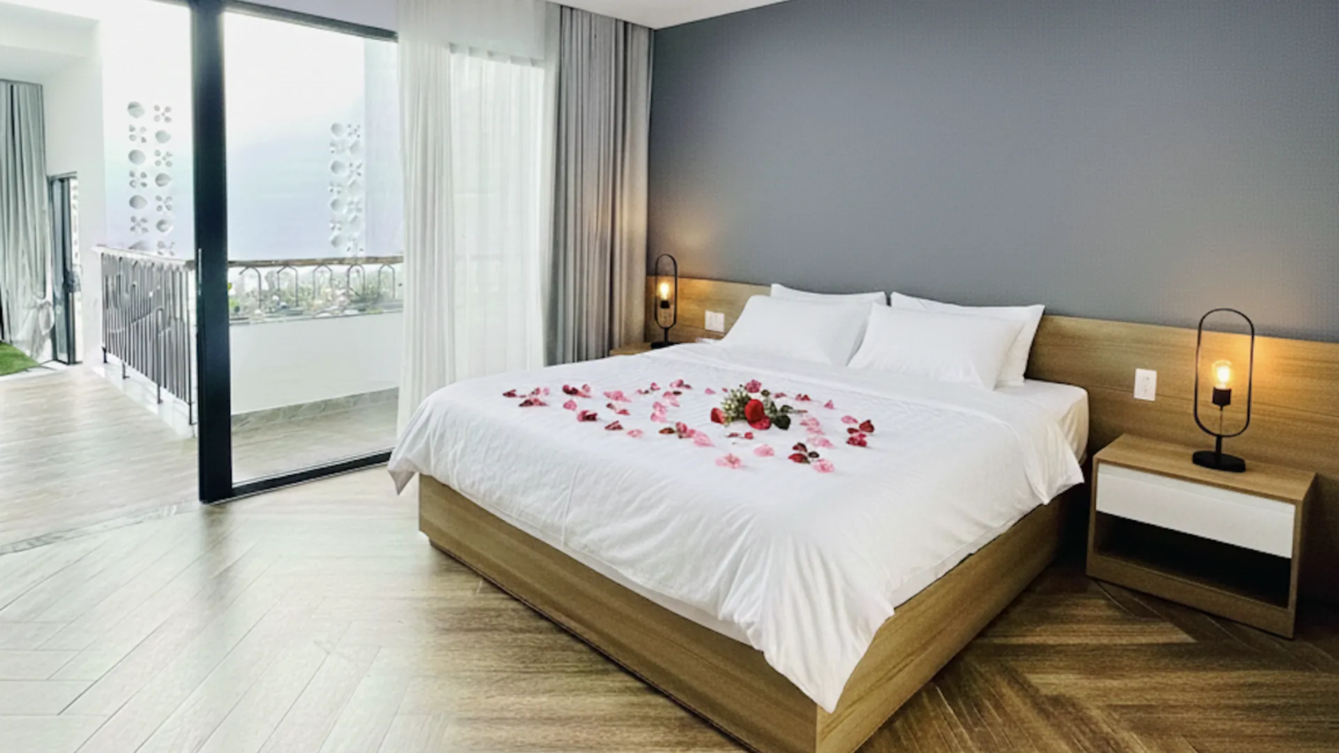 다낭 프억 미의 빌라 (100m², 침실 4개, 프라이빗 욕실 4개) 2성급 싱글룸 스위트룸