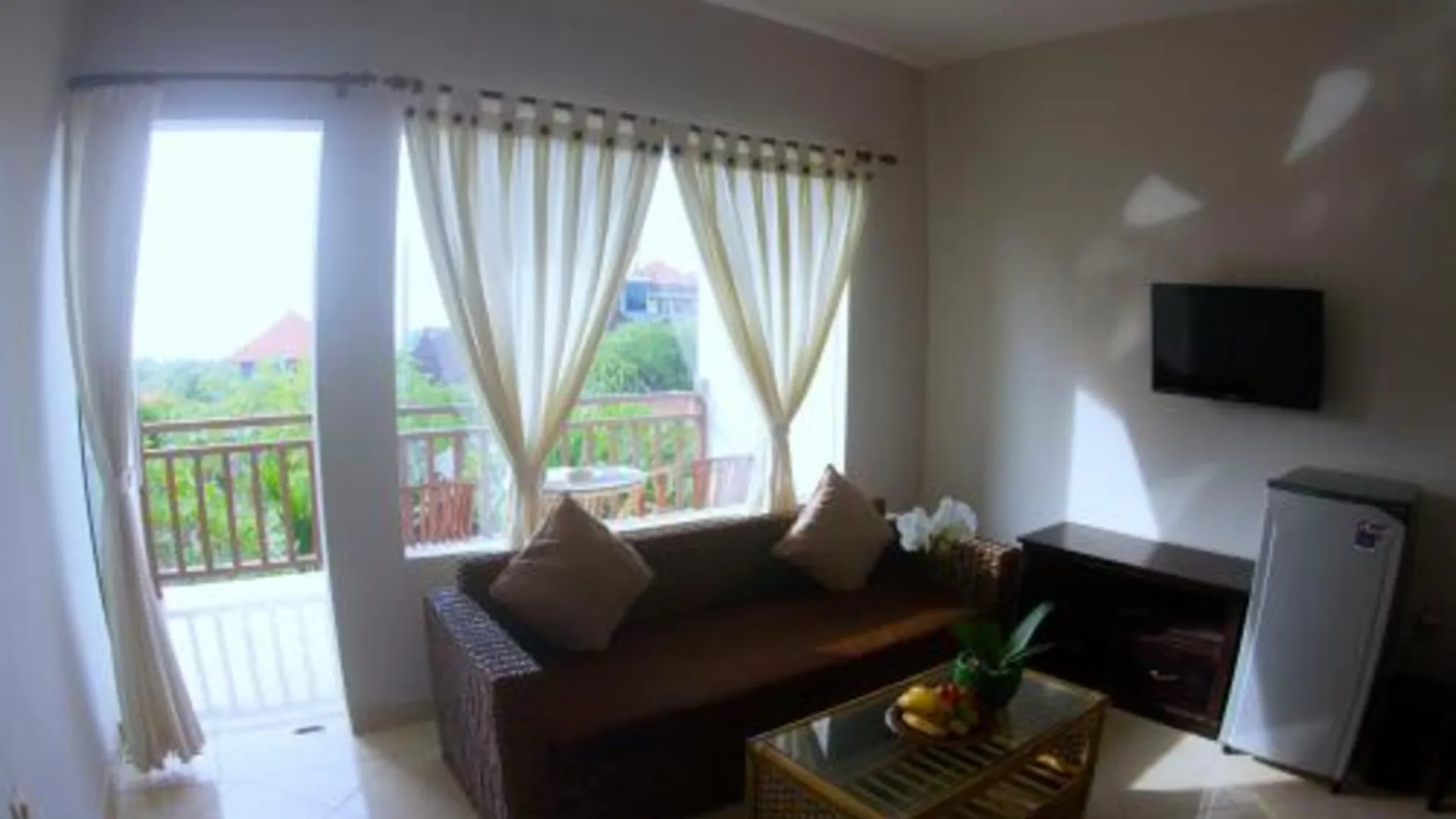 발리 Ropik & Alik Home Stay 2성급 싱글룸 전망