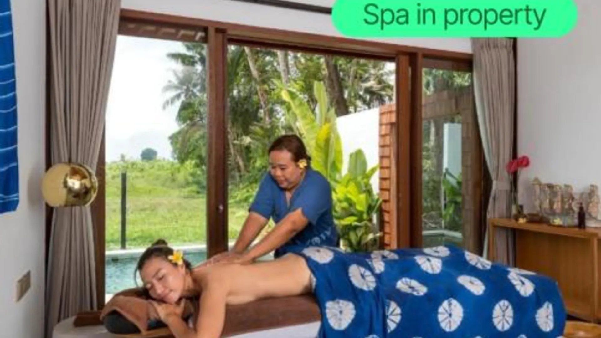 발리 The Peacock Room Ubud 호텔 레스토랑