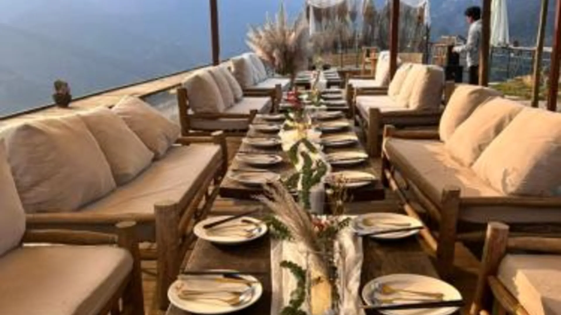 사파 판시 - 글램핑, 뷰포인트 360, 바 앤 바비큐 3성급 게스트하우스 수영장