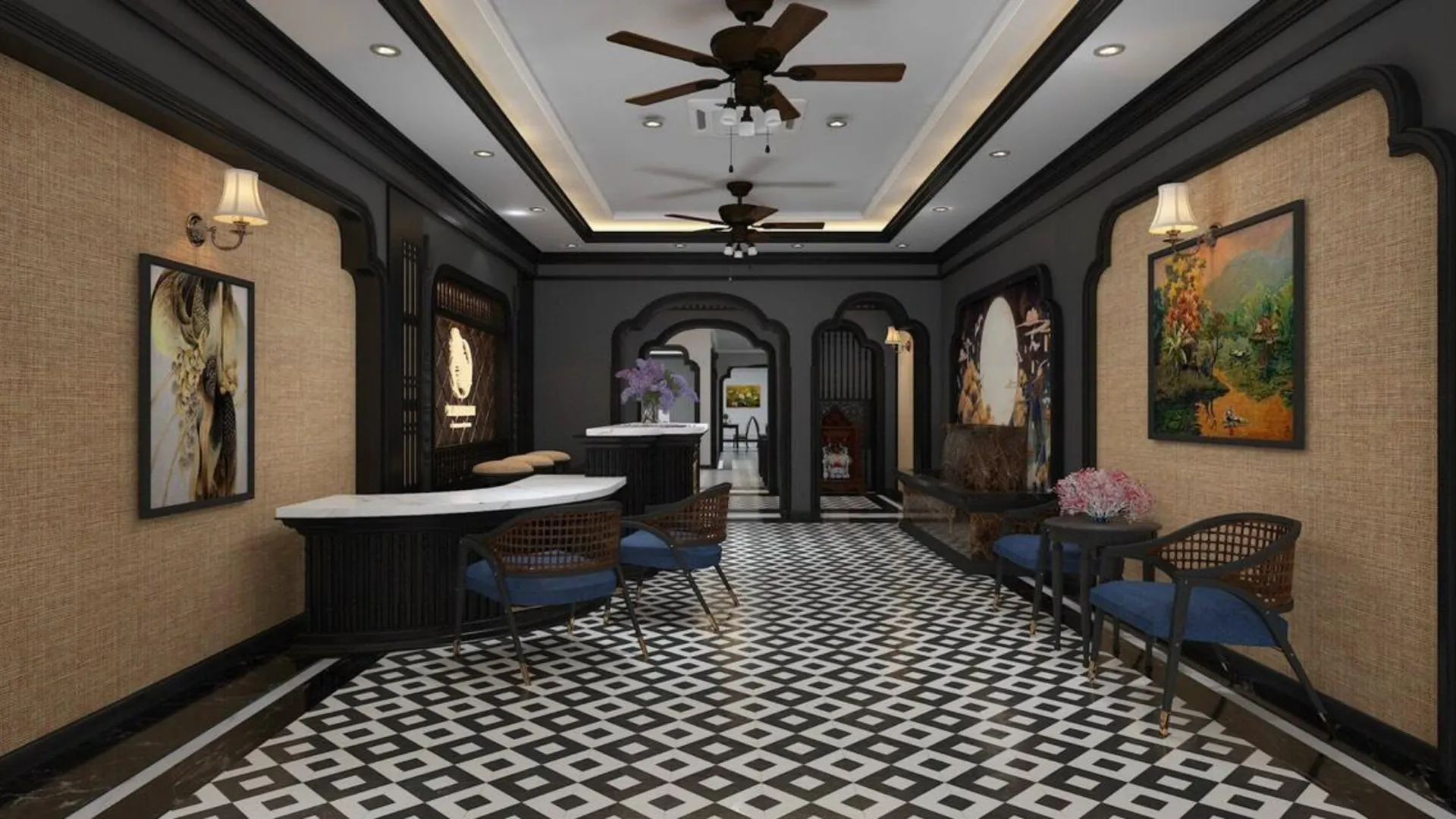 하노이 라 팜 호텔 3성급 호텔 부대시설