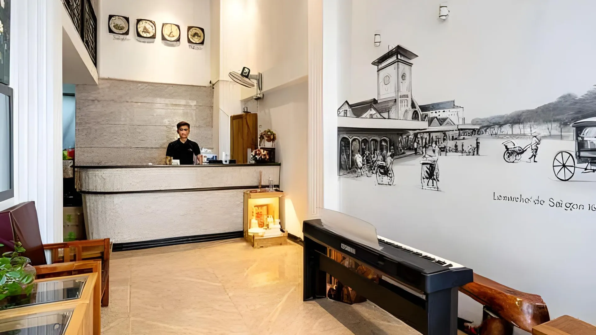 호치민 로터스 라베른 호텔 3성급 호텔 외관