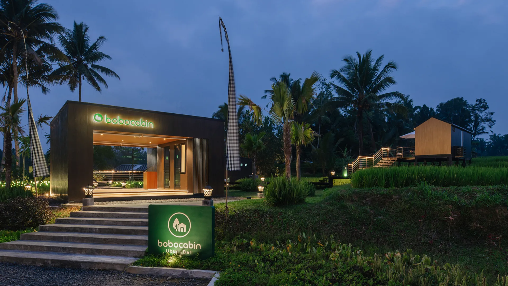 발리 보보캐빈 우붓, 발리 5성급 호텔 로비