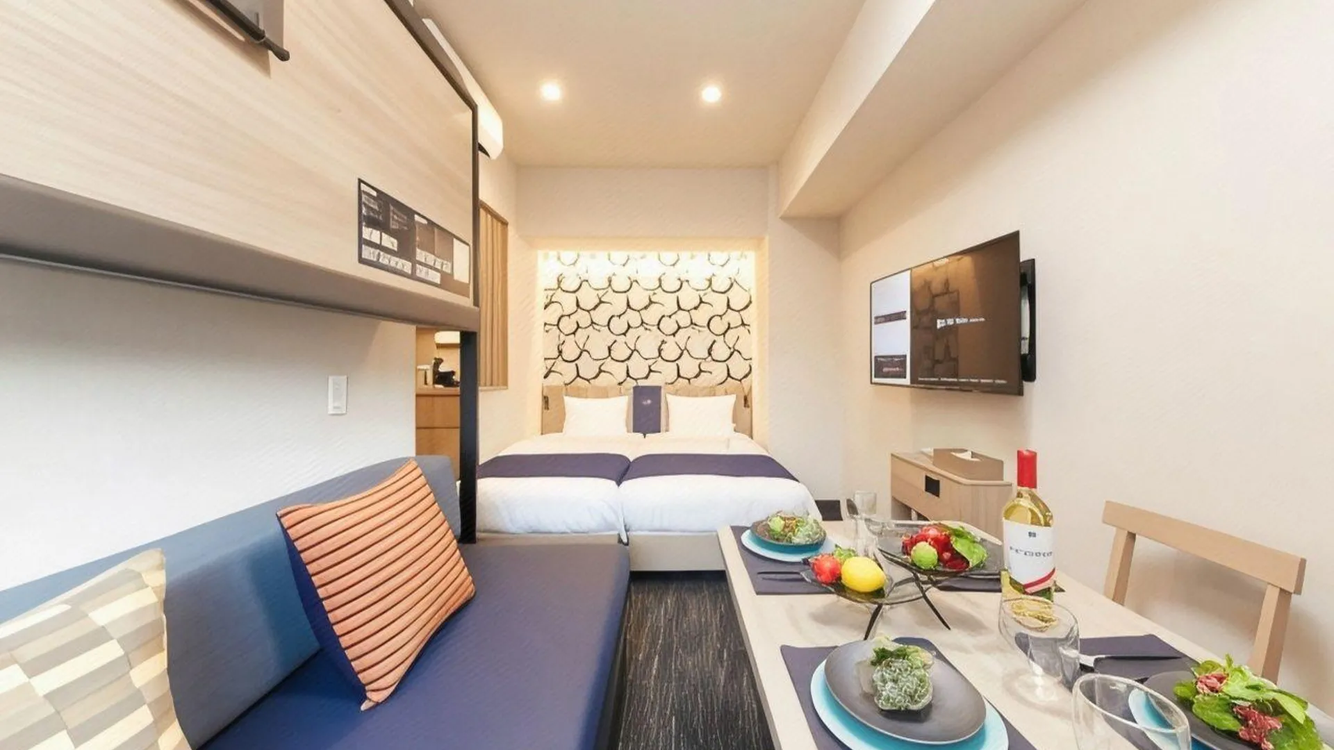 도쿄 / 동경 민 카사이 3성급 호텔 스위트룸