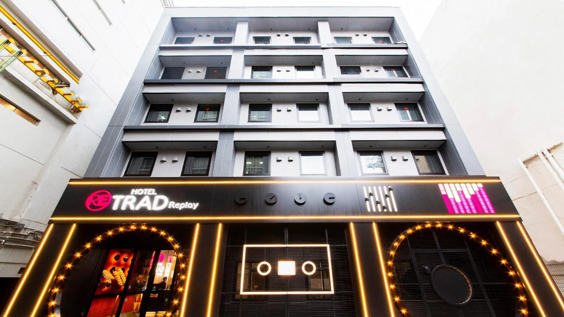 오사카 호텔 트래드 리플레이 2성급 호텔 객실