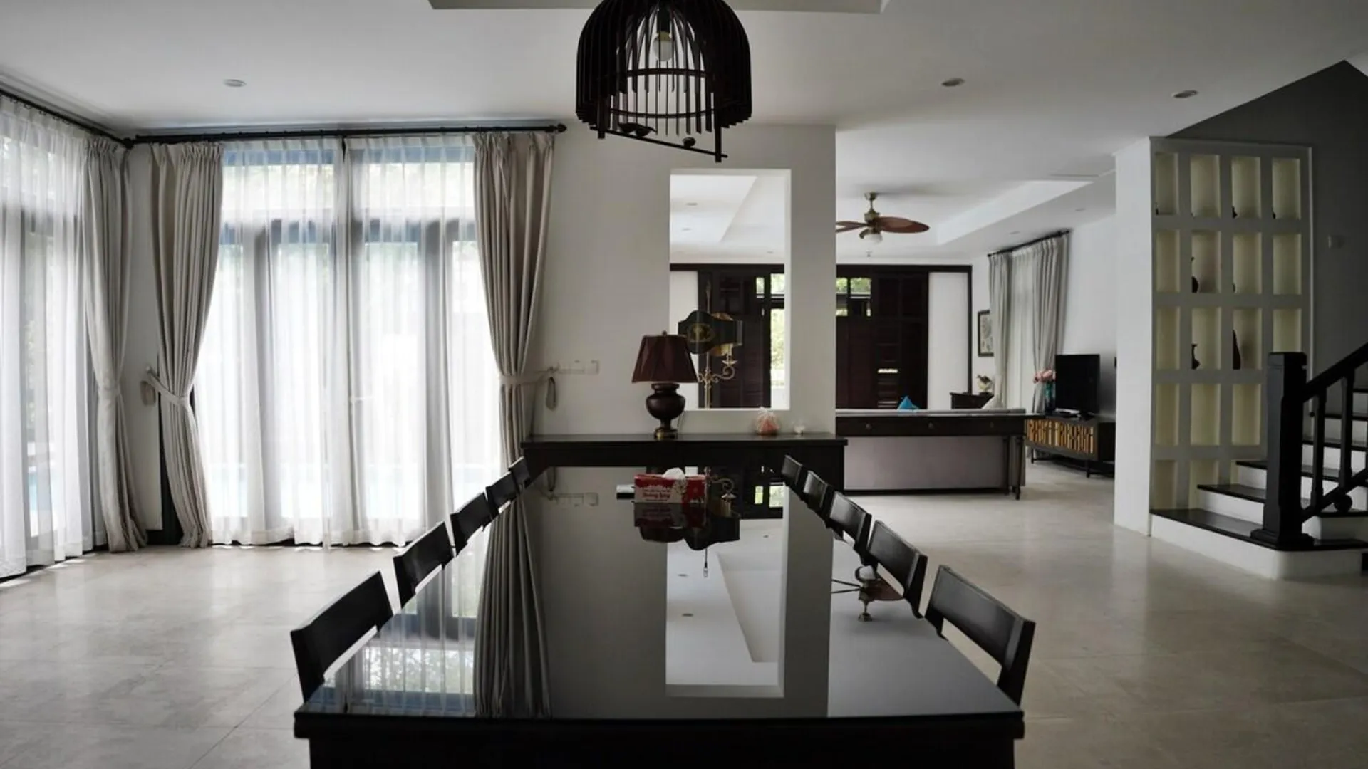 다낭 프억 미의 프라이빗 하우스 (330m², 침실 3개, 프라이빗 욕실 4개) 4성급 싱글룸 로비