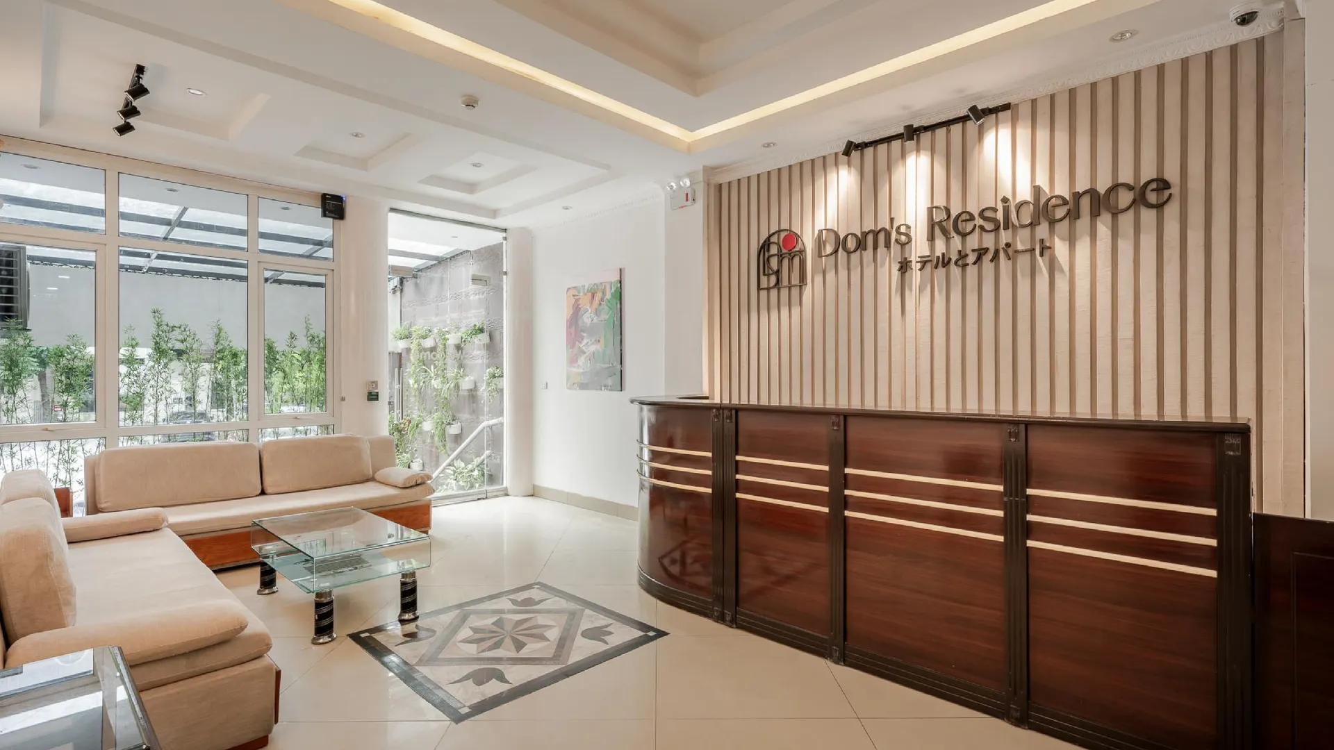 하노이 돔스 레지던스 앤 호텔 하노이 4성급 호텔 로비