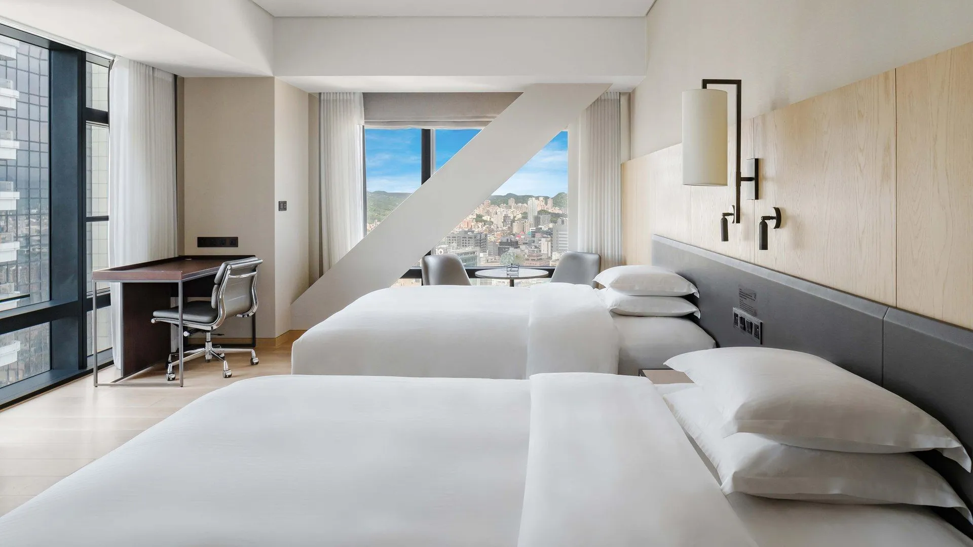 타이베이 타이베이 메리어트 호텔 5성급 호텔 전망