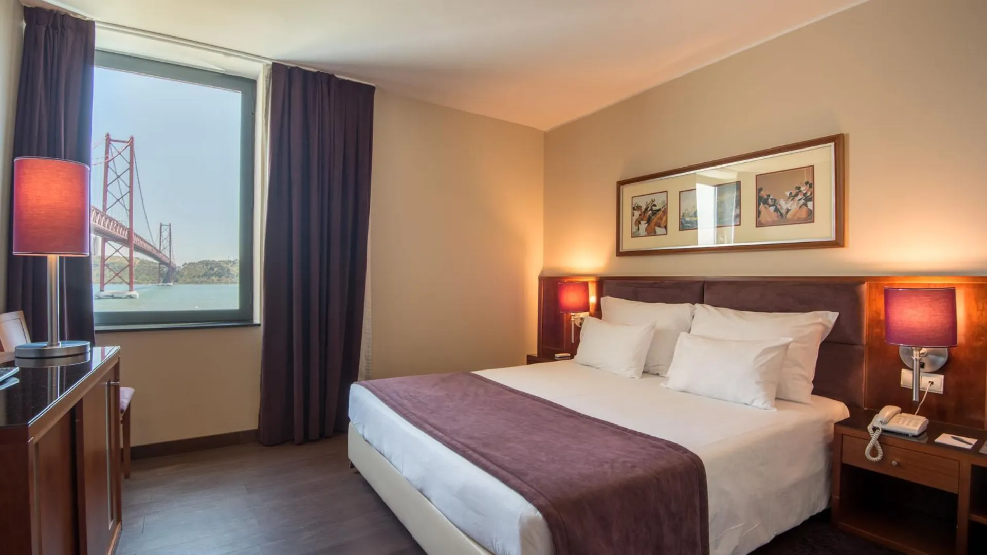 리스본 빌라 갈레 오페라 호텔 4성급 호텔 전망