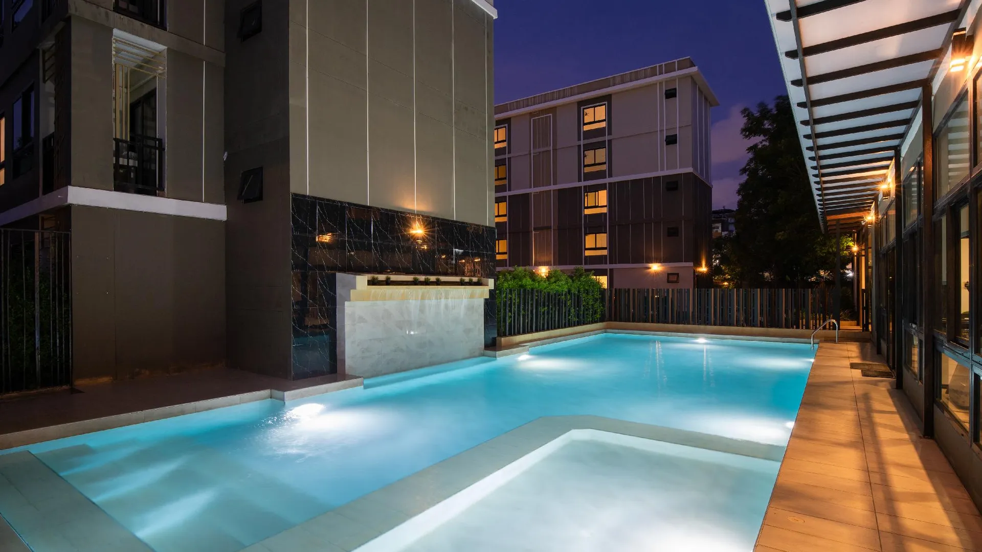 방콕 아마나 방콕 호텔 4성급 호텔 전망