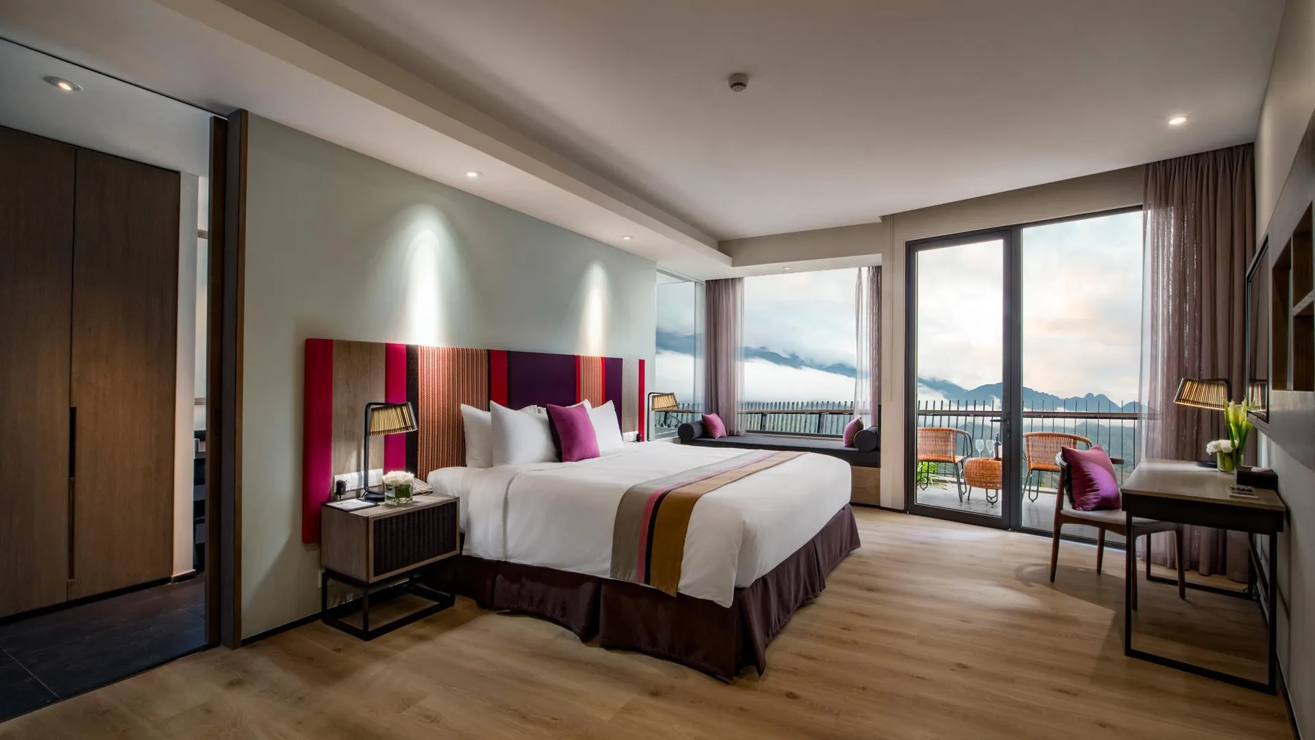 사파 파오스 사파 레저 호텔 호텔 전망