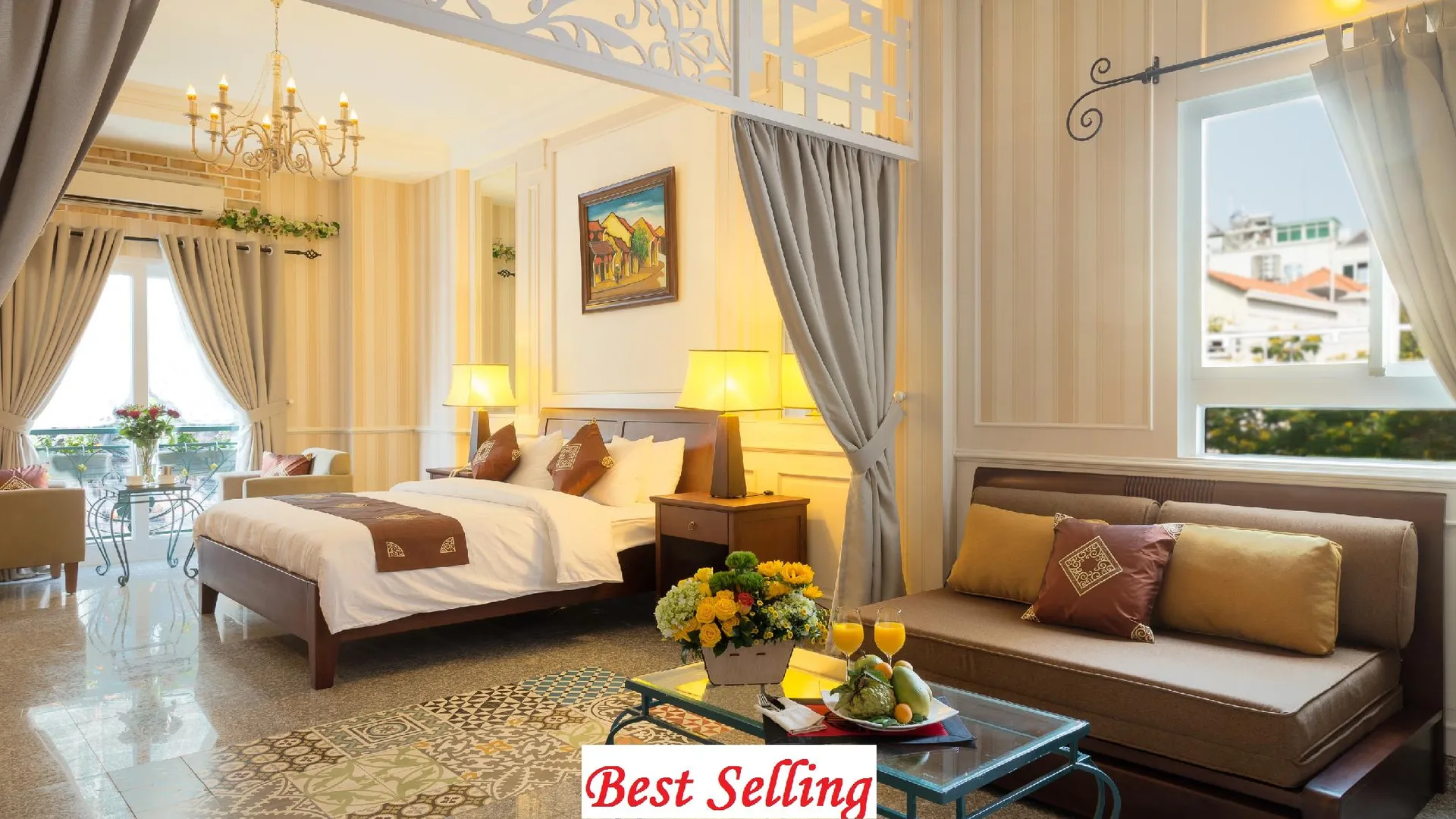 호치민 벤 탄 부티크 호텔 3성급 호텔 객실