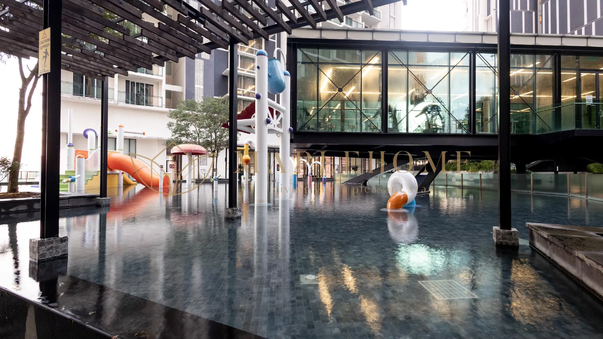 말라카 The Shore Premier Suites Melaka 4성급 게스트하우스 레스토랑