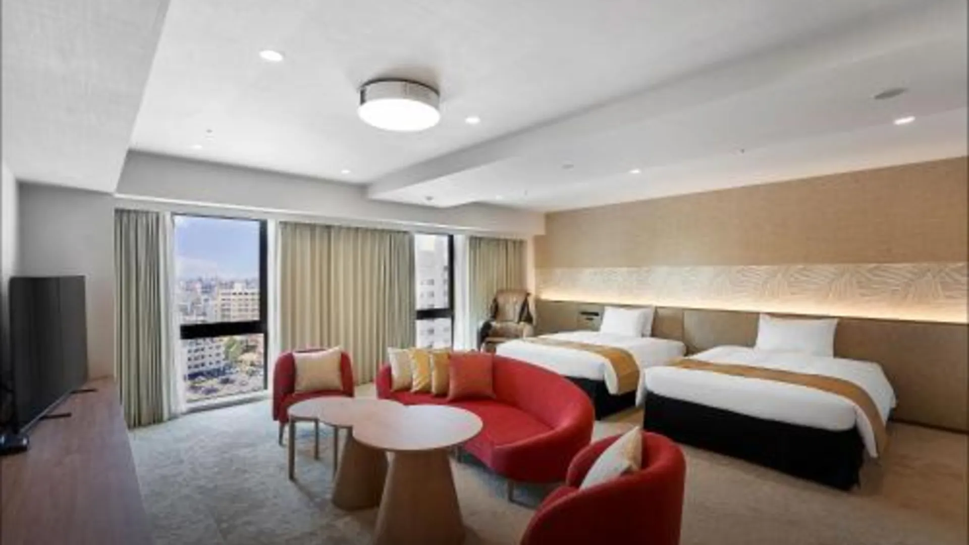 오키나와 본섬 다이와 로이넷 호텔 나하-오모로마치 프리미어 4성급 호텔 스위트룸