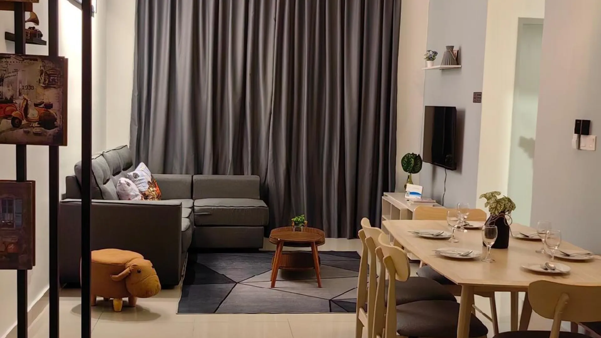 말라카 클레방의 아파트먼트 (715m², 침실 2개, 프라이빗 욕실 2개) 3성급 싱글룸 객실