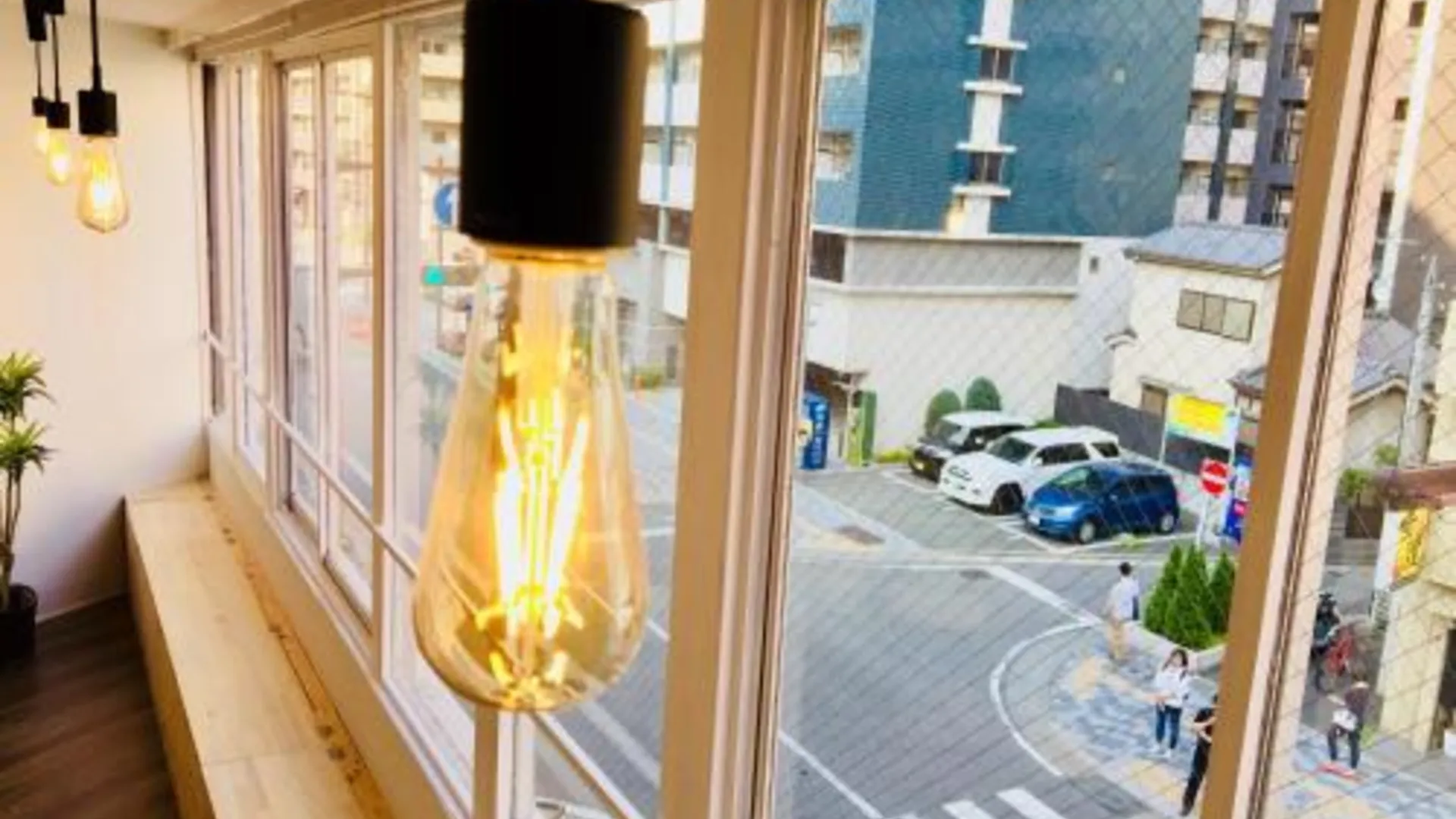 후쿠오카 클라우드 쉐어링 호텔 하카타 1 2성급 호텔 전망