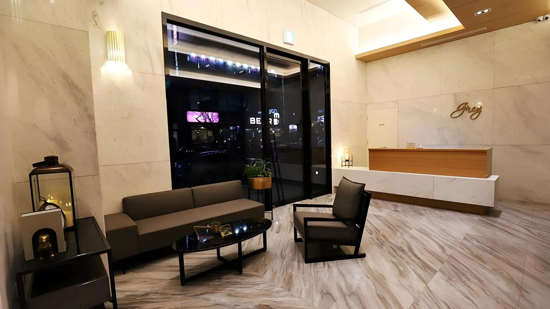 강릉 강릉 그레이 호텔 3성급 호텔 로비