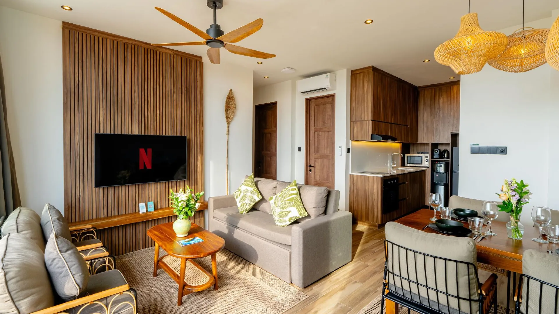 발리 아바냐 럭셔리 아파트먼트 4성급 호텔 스위트룸