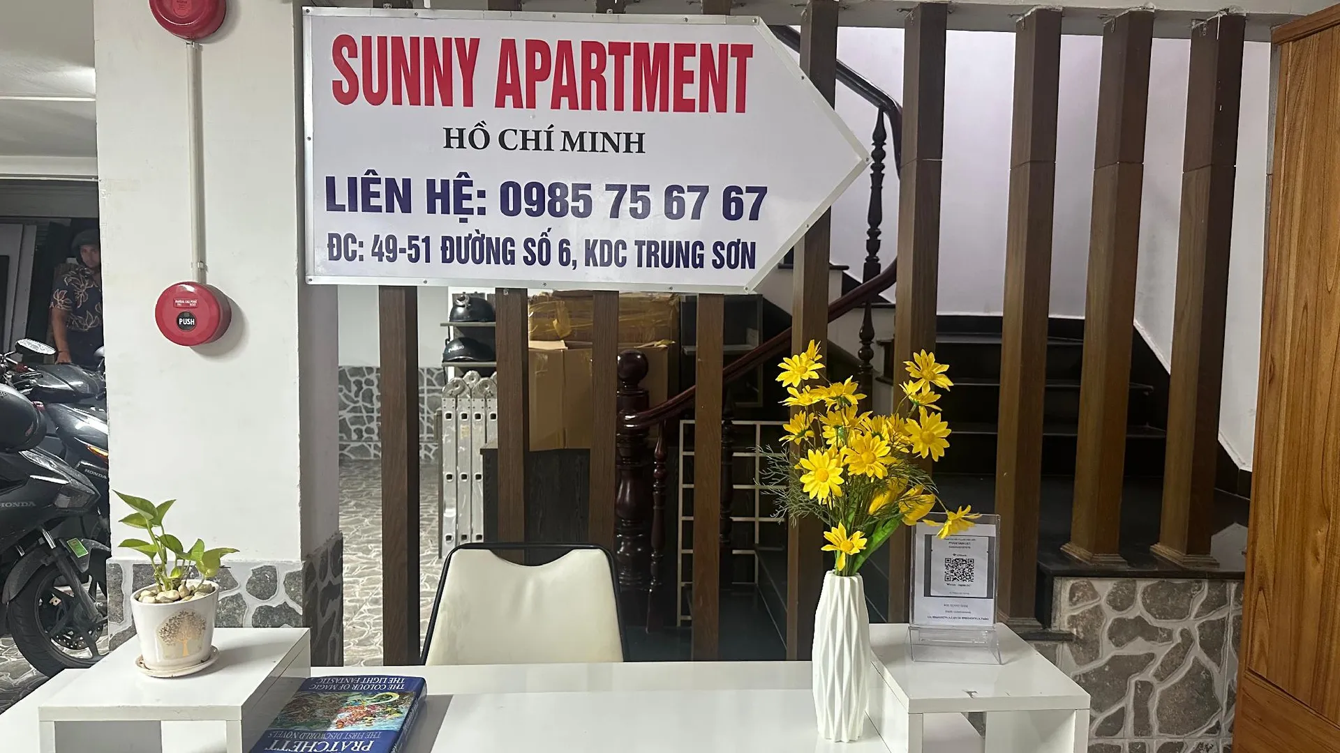 호치민 4군의 아파트먼트 (m², 침실 1개, 프라이빗 욕실 1개) 4성급 게스트하우스 부대시설