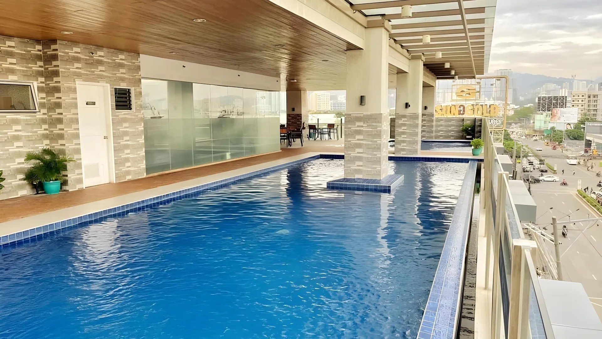 세부 라푸라푸 시티의 스튜디오 아파트먼트 (22m², 프라이빗 욕실 1개) 2성급 싱글룸 로비