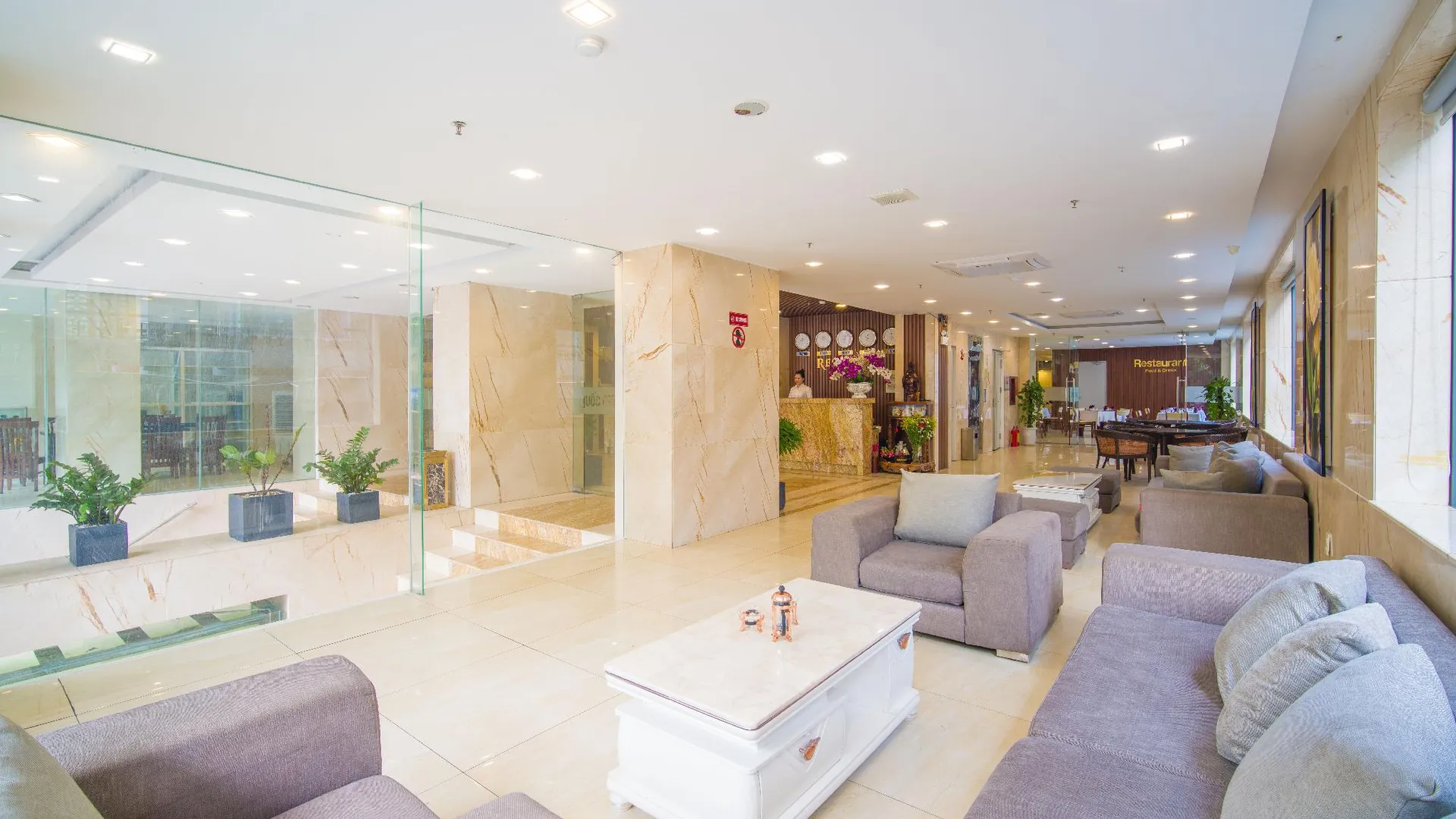 다낭 꿕 꾸엉 호텔 앤 아파트먼트 다낭 바이 하빌랜드 3성급 호텔 레스토랑