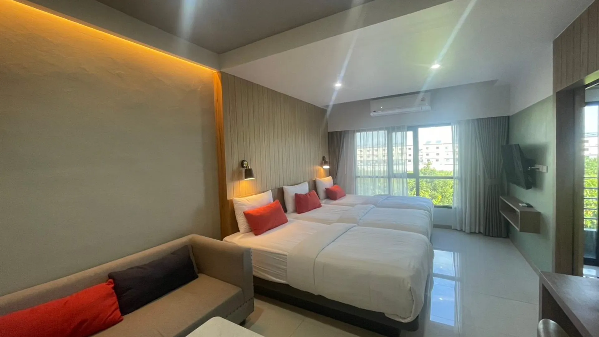 방콕 반방콕 97 호텔 4성급 호텔 스위트룸