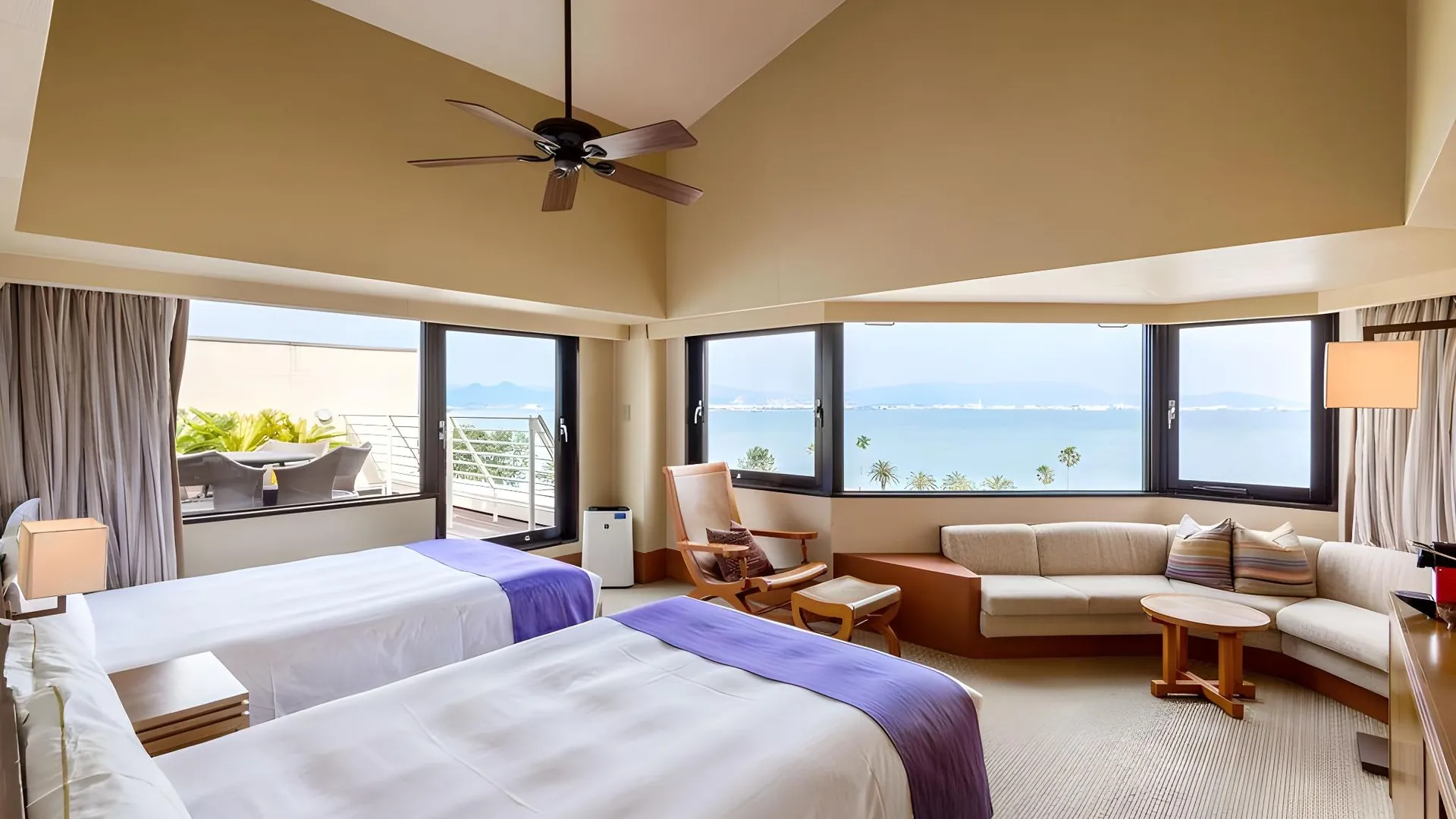 후쿠오카 더 루이간스 스파 앤 리조트 5성급 호텔 스위트룸