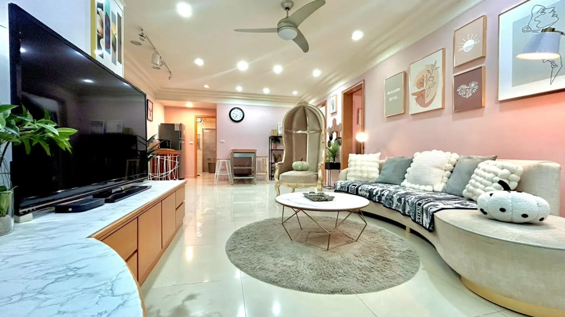 타이베이 신이 구의 아파트먼트 (165m², 침실 4개, 프라이빗 욕실 2개) 3성급 싱글룸 로비