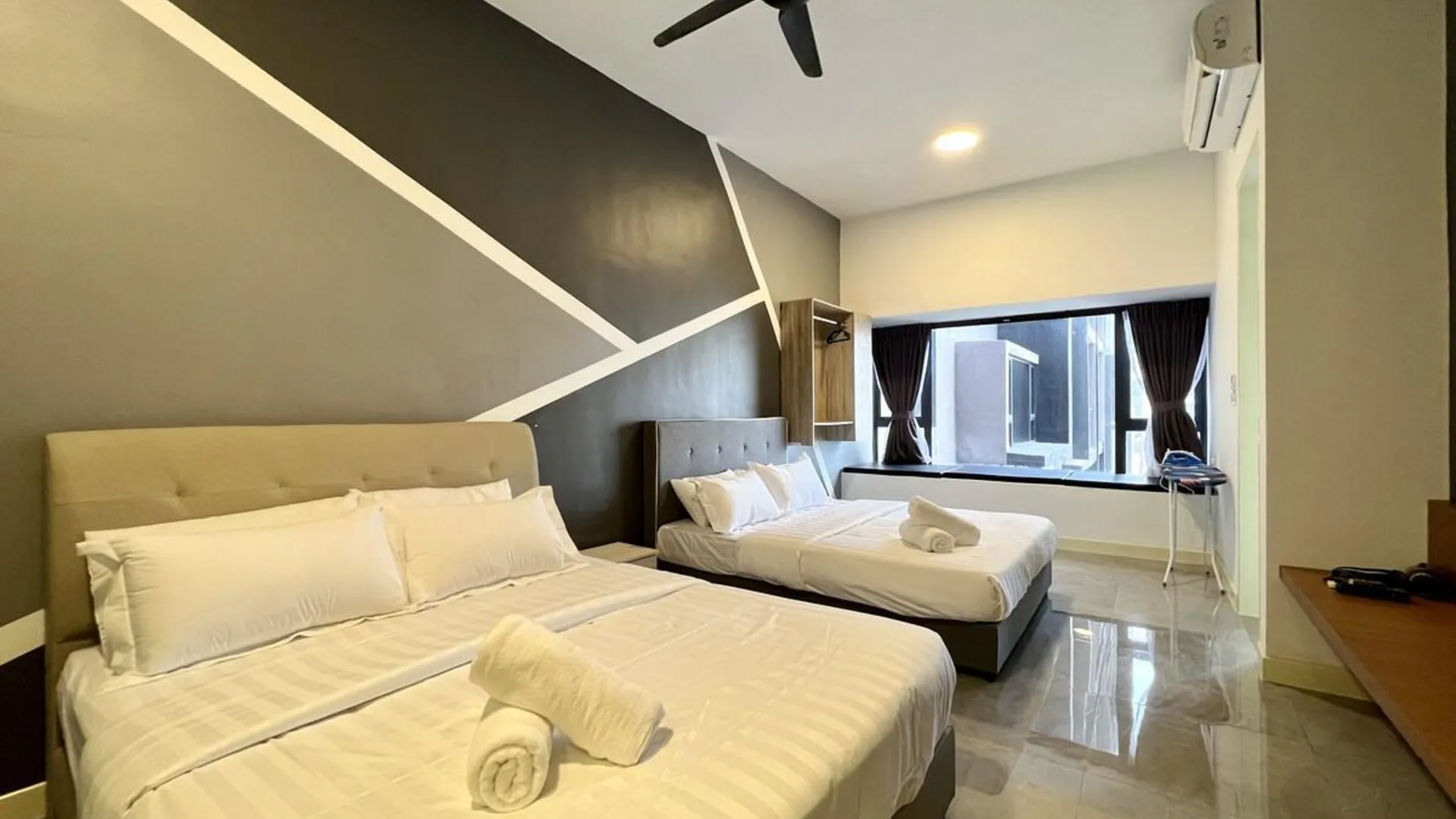 말라카 멜라카 라야의 프라이빗 하우스 (42m², 침실 1개, 프라이빗 욕실 1개) 3성급 싱글룸 객실